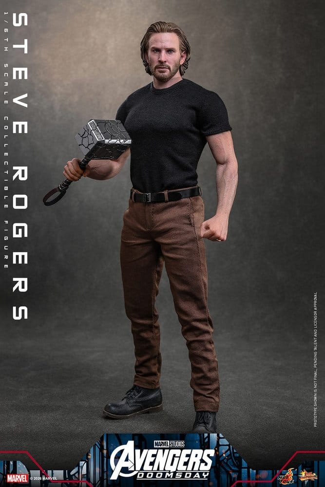 Marvel Avengers: Doomsday Movie Masterpiece Figura de Ação 1/6 Steve Rogers 31 cm