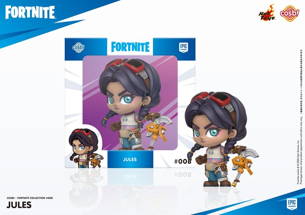 Fortnite Minifigura Cosbi Jules 8 cm