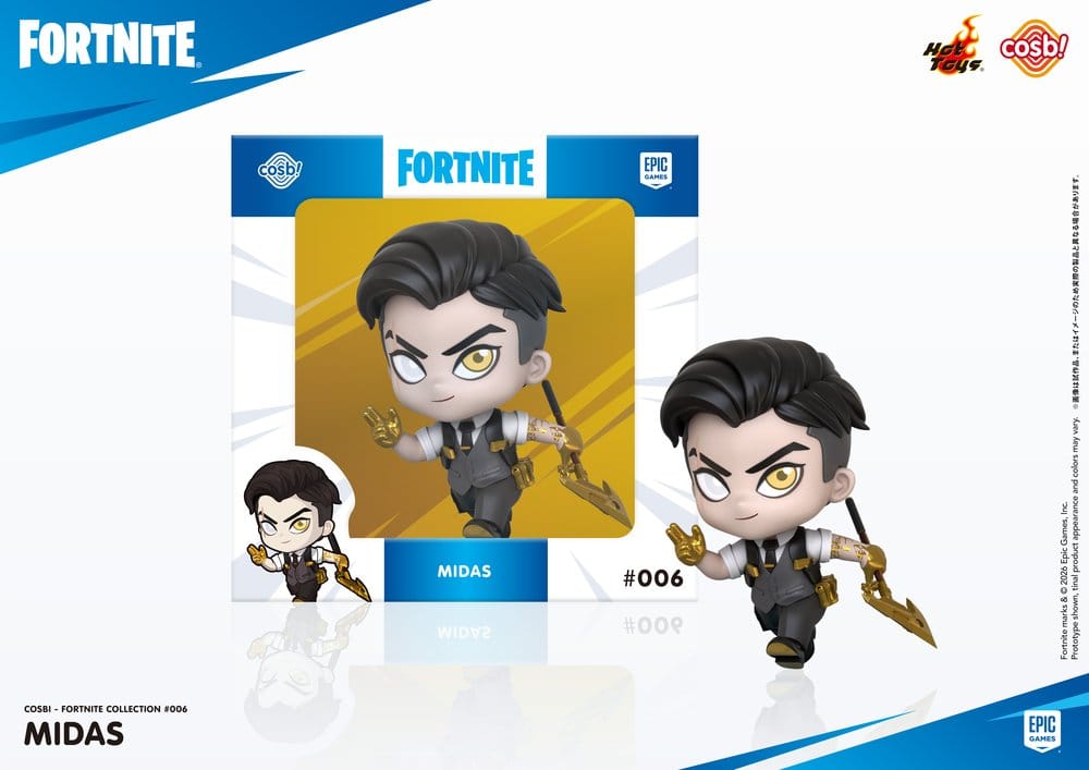 Fortnite Minifigura Cosbi Midas 8 cm