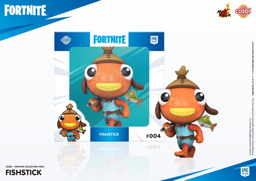 Fortnite Minifigura Cosbi Fishstick 8 cm