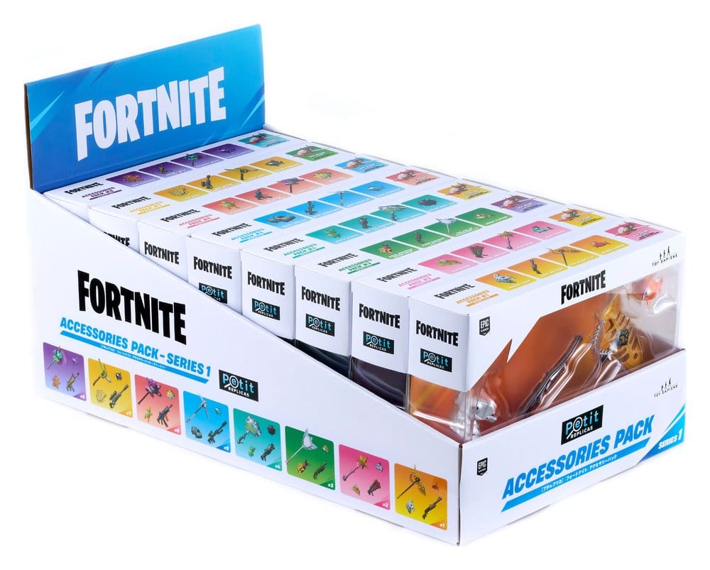 Fortnite Petit Replicas Paquete de Accesorios Serie 1 Surtido (8) Frikytopia