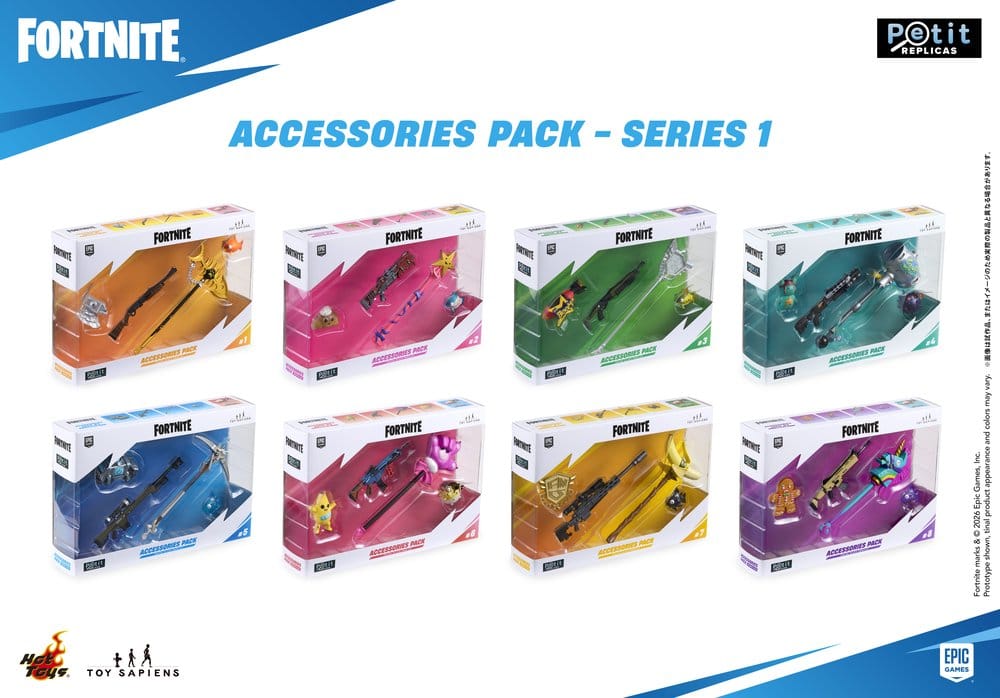 Fortnite Petit Replicas Paquete de Accesorios Serie 1 Surtido (8)