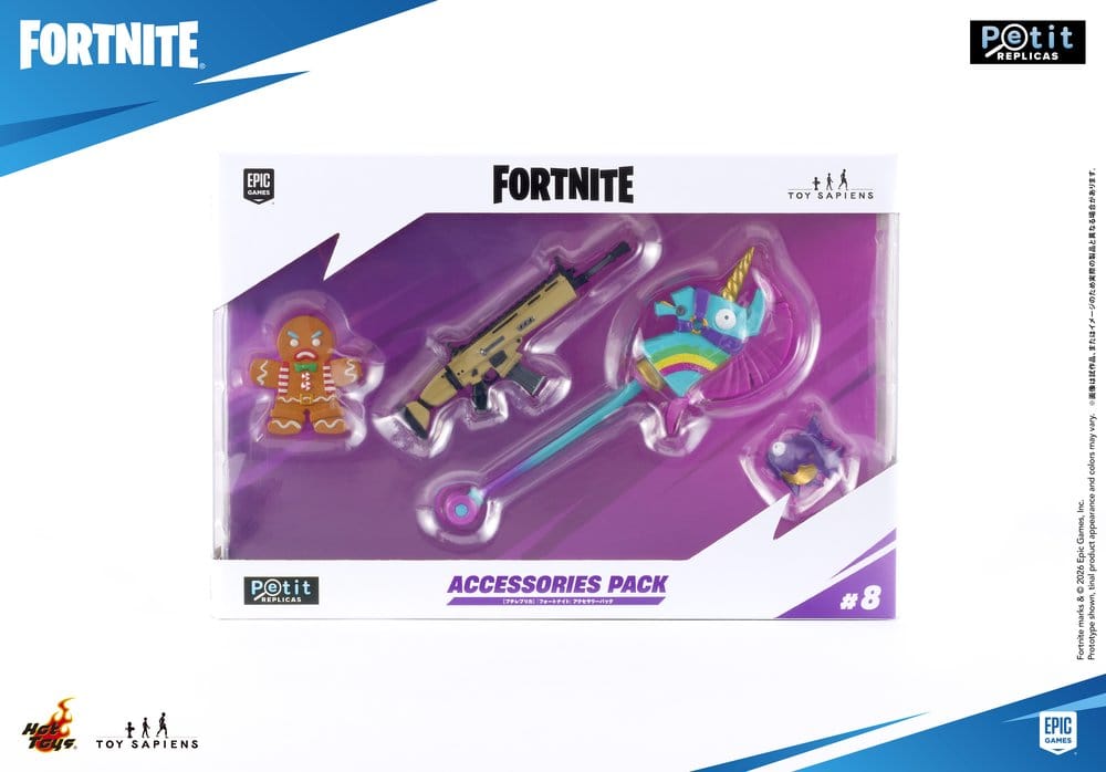 Fortnite Petit Replicas Paquete de Accesorios Serie 1 Surtido (8)