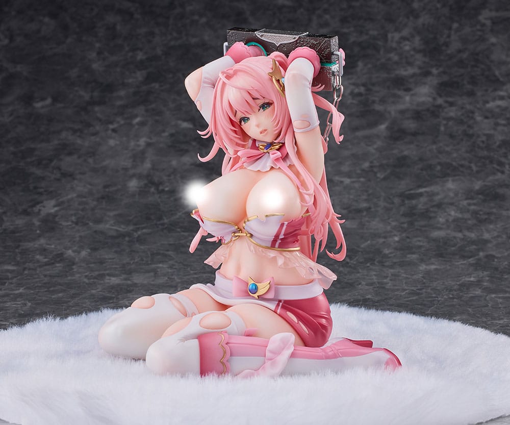 With the Snap of My Fingers, Forced Ovulation Hypnosis Estatua 1/5 Marble, the Heroine of Justice DX Ver. 19 cm Frikytopia