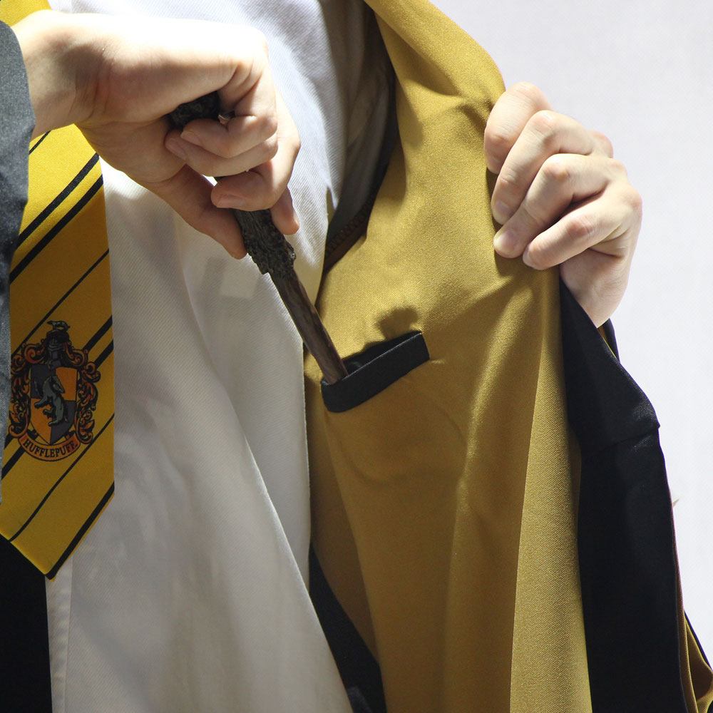 Harry Potter Vestido de Mago Hufflepuff talla S