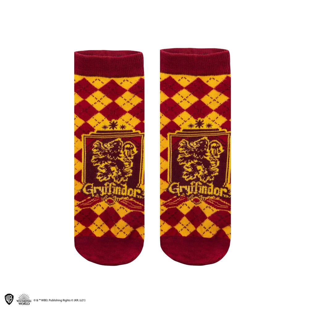 Harry Potter Pack de 3 Pares de calcetines tobilleros Gryffindor
