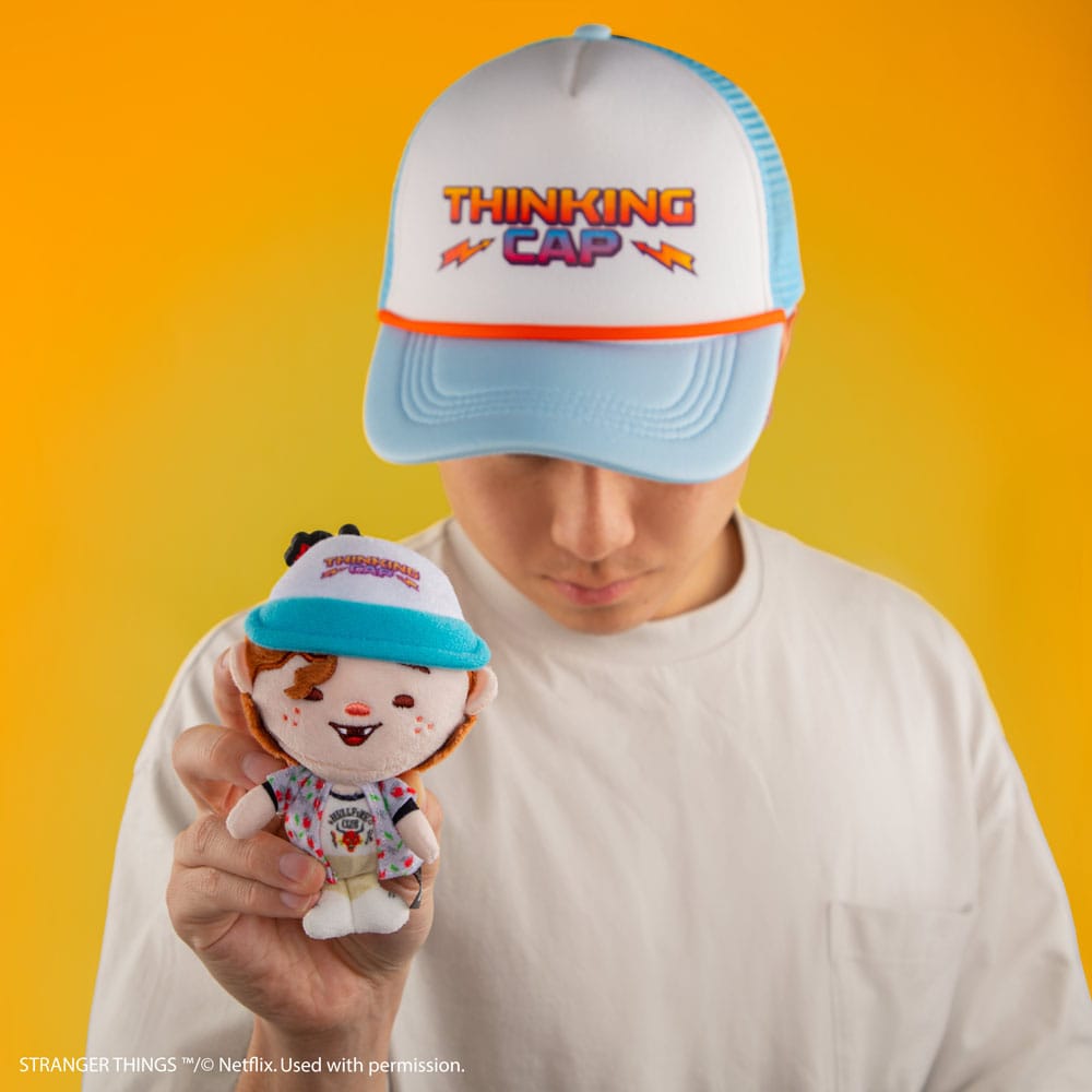 Stranger Things Porta-chaves Peluche Dustin Henderson 12 cm