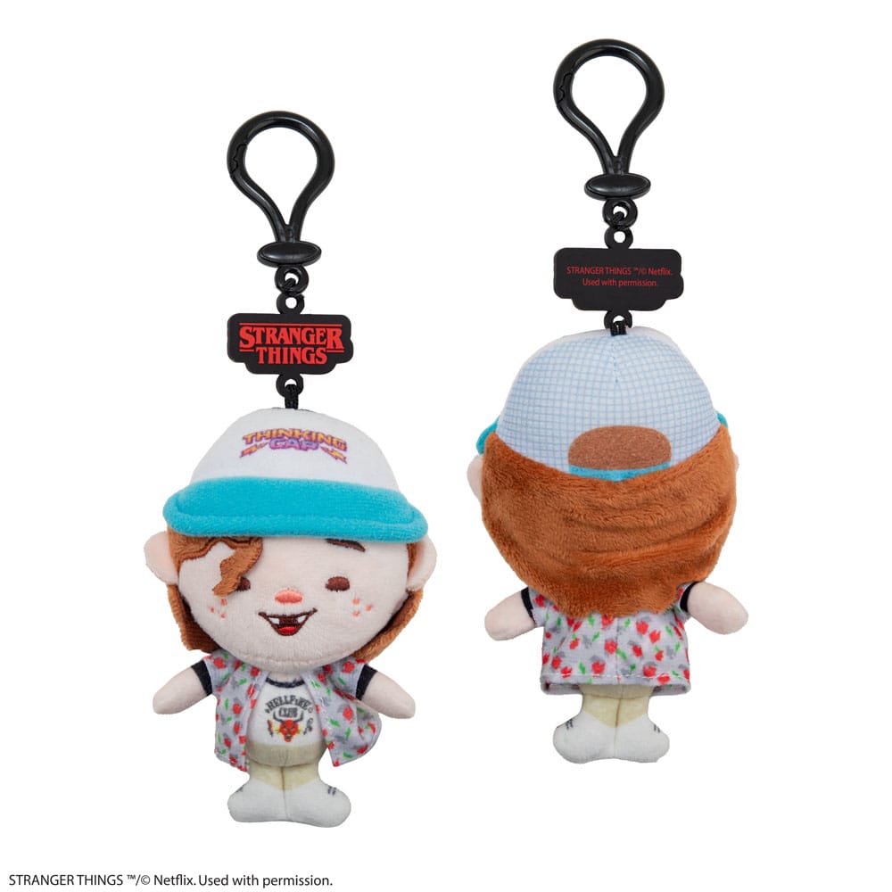 Stranger Things Porta-chaves Peluche Dustin Henderson 12 cm