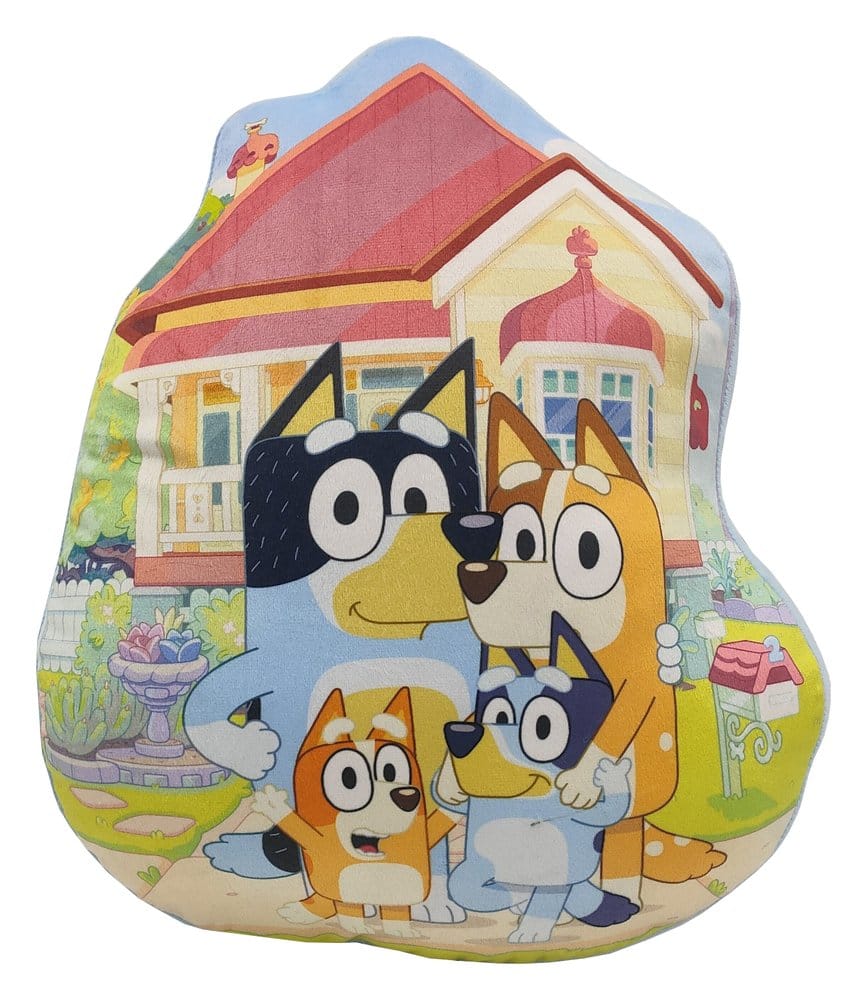 Bluey Almohada Family 40 cm Frikytopia