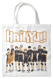Bolsa de tela Haikyu Blanco 40 x 35 cm