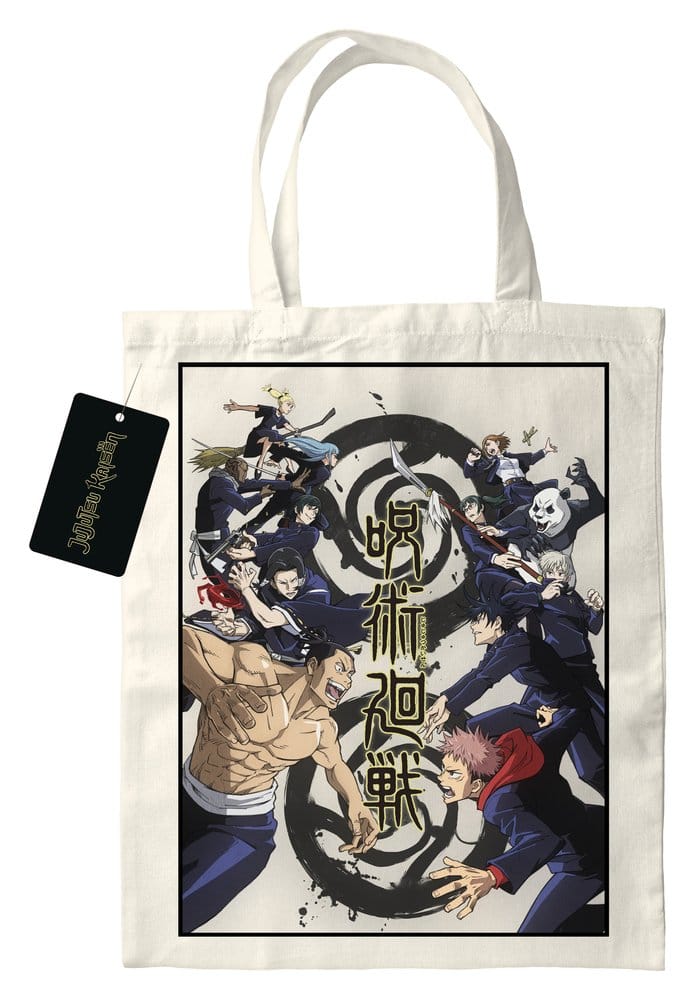 Jujutsu Kaisen Bolsa de Tela Tokyo vs. Kyoto 40 x 35 cm Frikytopia