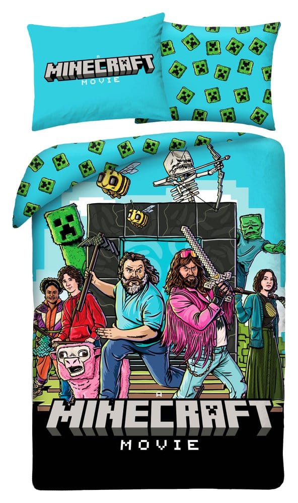 Minecraft Movie Funda Nórdica Ver. 2 140 x 200 cm / 70 x 90 cm Frikytopia