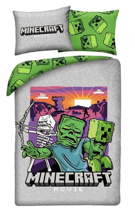Minecraft Movie Funda Nórdica Ver. 1 140 x 200 cm / 70 x 90 cm