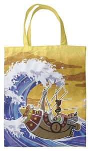 One Piece Bolsa de Tela Amarillo 40 x 35 cm