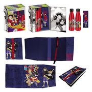 One Piece Botella de acero, Pegatina, Cubierta de libro Set de Regalo Azul