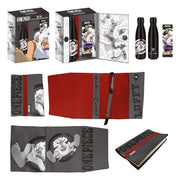 One Piece Botella de acero, Pegatina, Cubierta de libro Set de Regalo Luffy