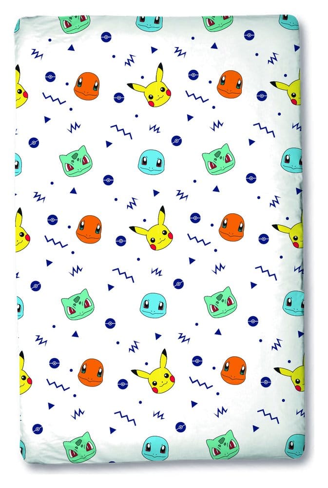 Pokémon Sábana bajera Head 90 x 200 x 25 cm
