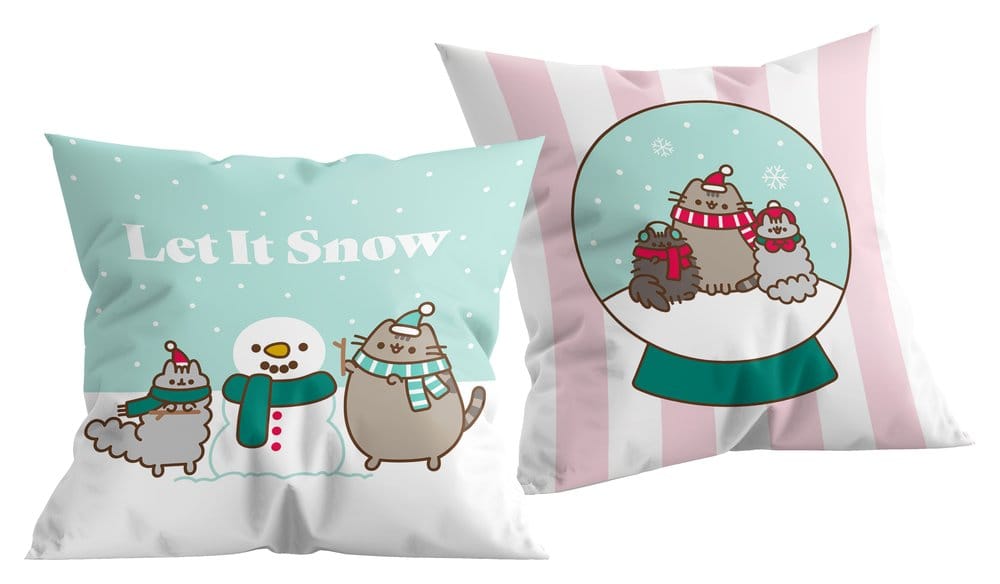 Pusheen Almohada Let it Snow 40x40 cm