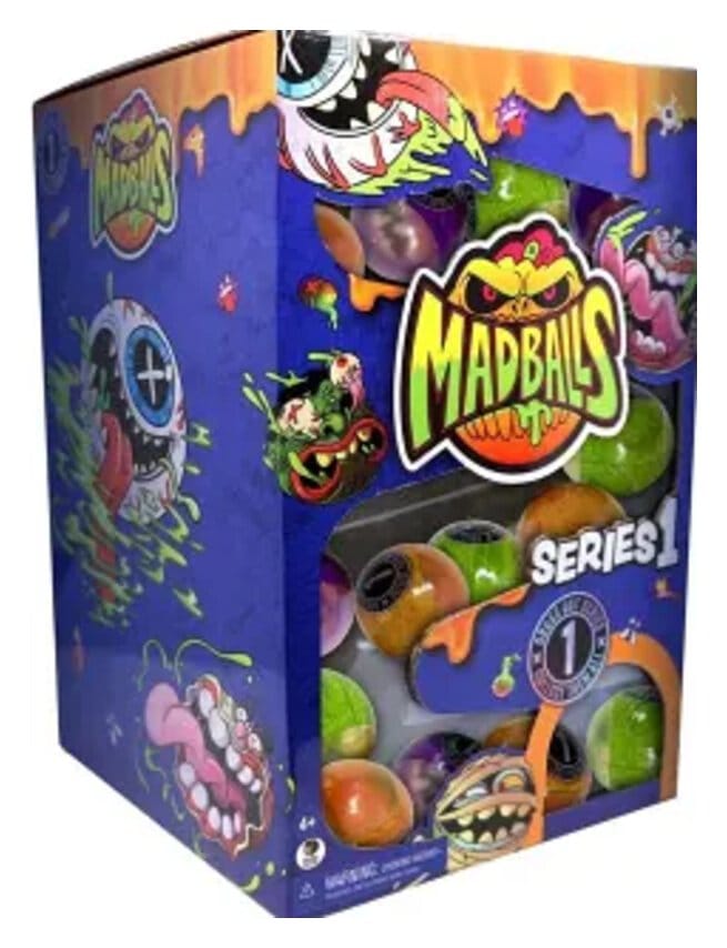 Mad Balls Pelotas de Goma Display (40)