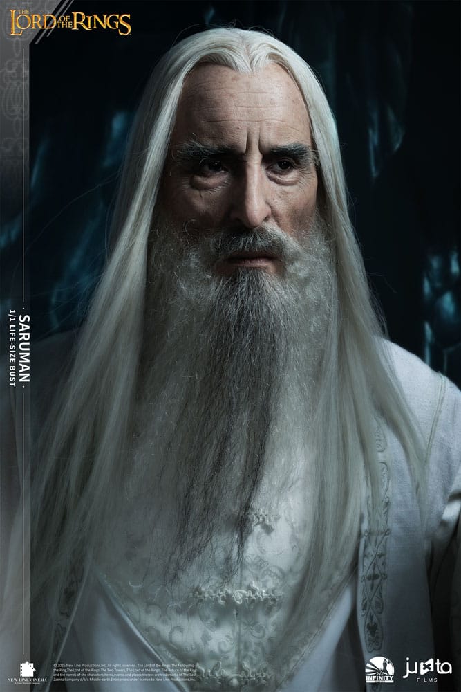 O Senhor dos Anéis Busto tamanho natural Saruman 110 cm