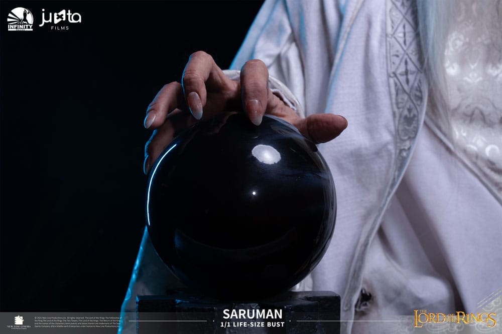 O Senhor dos Anéis Busto tamanho natural Saruman 110 cm
