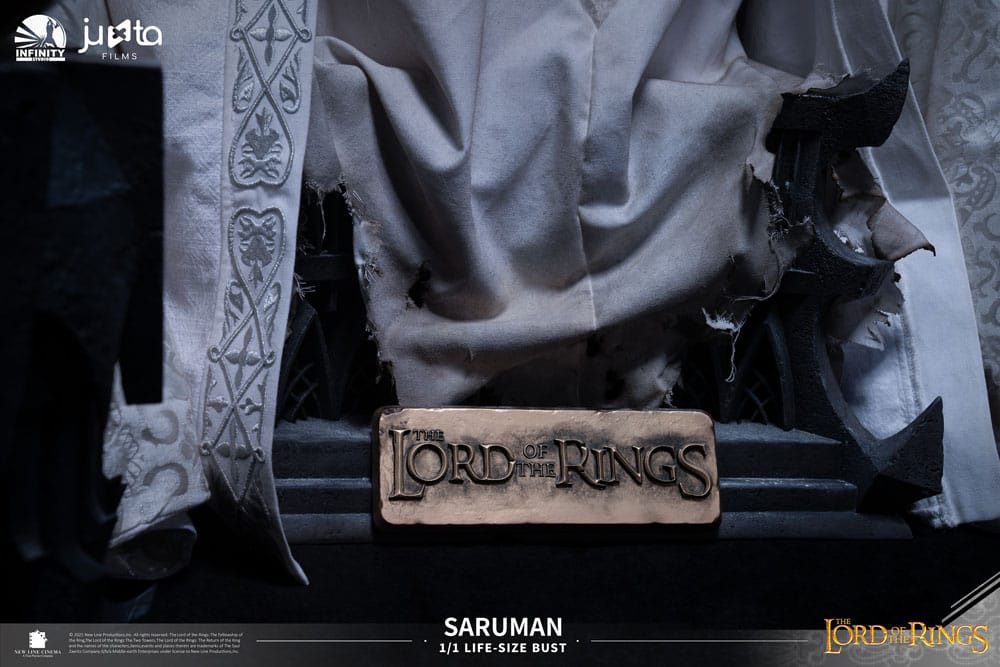 O Senhor dos Anéis Busto tamanho natural Saruman 110 cm