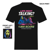 Scream T-shirt Ghost Face Late Night Talking tamanho L
