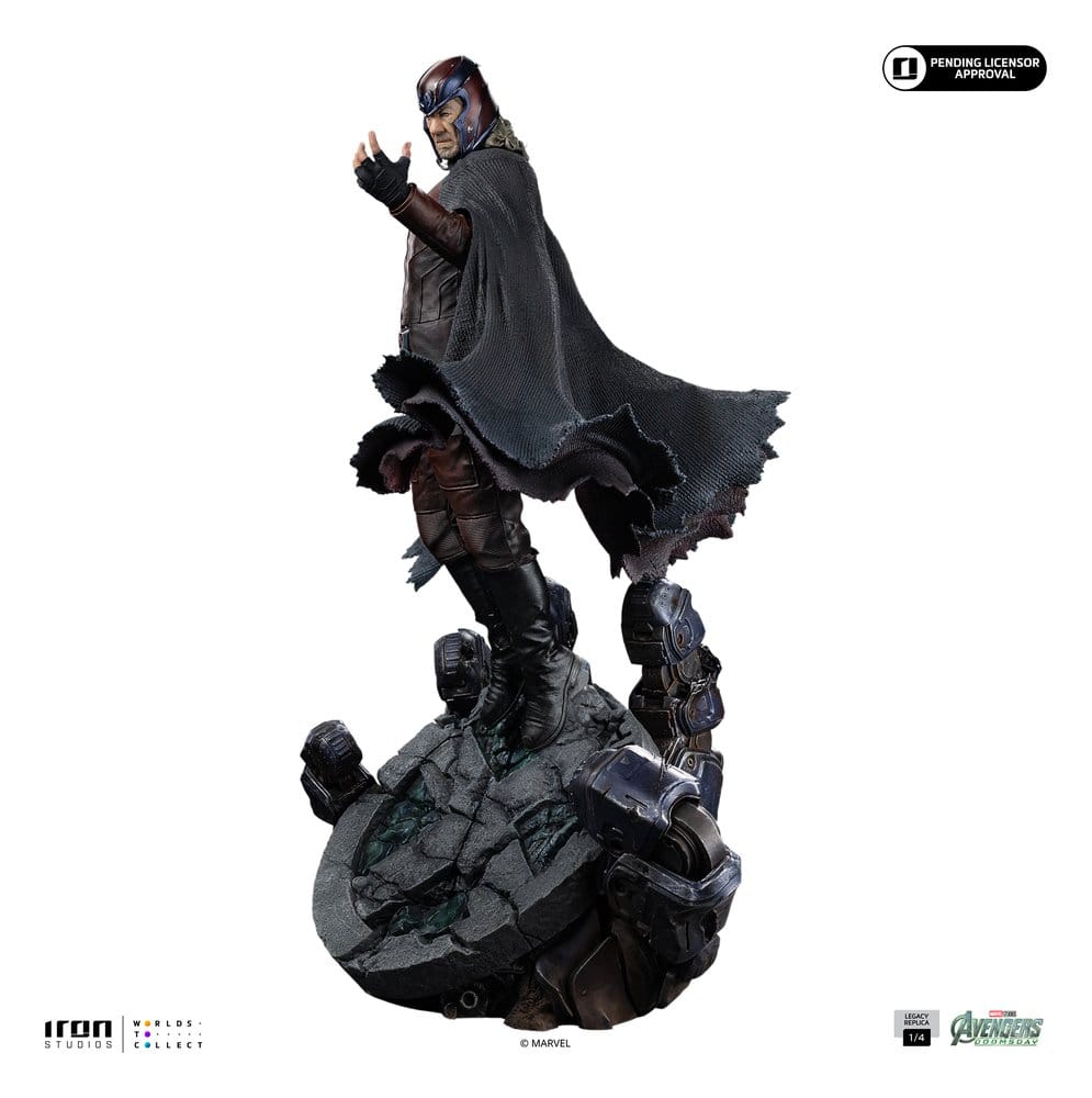Avengers: Doomsday Estatua 1/4 Legacy Replica Magneto 70 cm