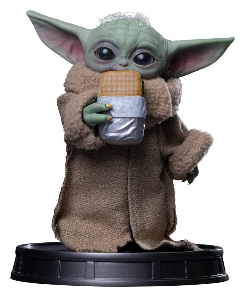 The Mandalorian & Grogu Grogu Collection Estatua Grogu Food Cart Snack Frikytopia