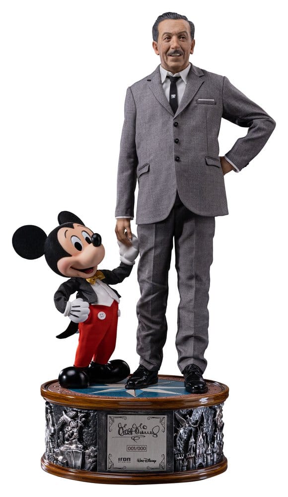 Disney Classics Estatua 1/4 Legacy Replica Walt Disney & Mickey Mouse 59 cm Frikytopia