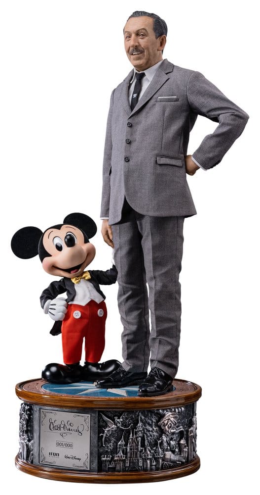 Disney Classics Estatua 1/4 Legacy Replica Walt Disney & Mickey Mouse 59 cm