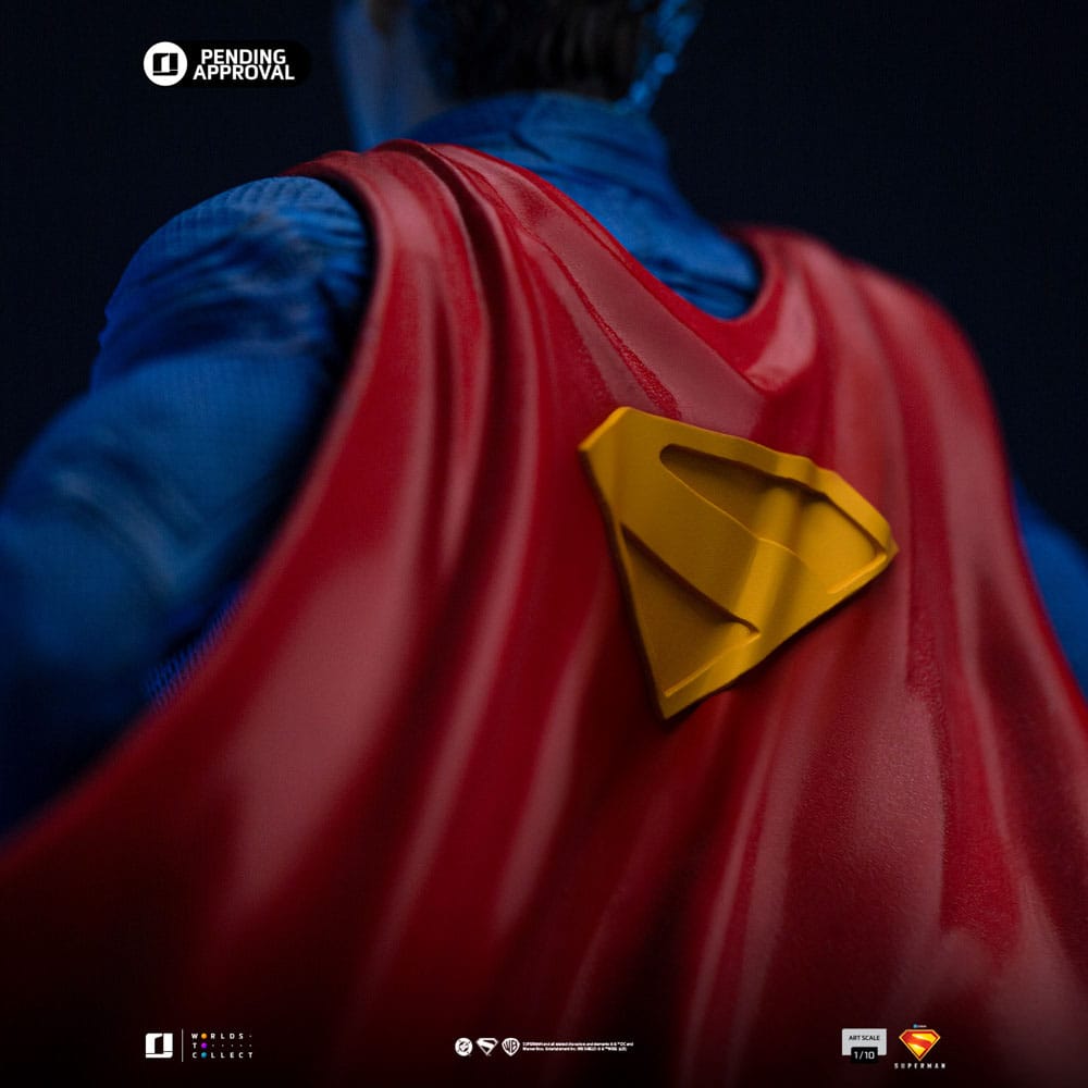 Superman Legacy Estátua 1/10 Art Scale Superman & Krypto 32 cm