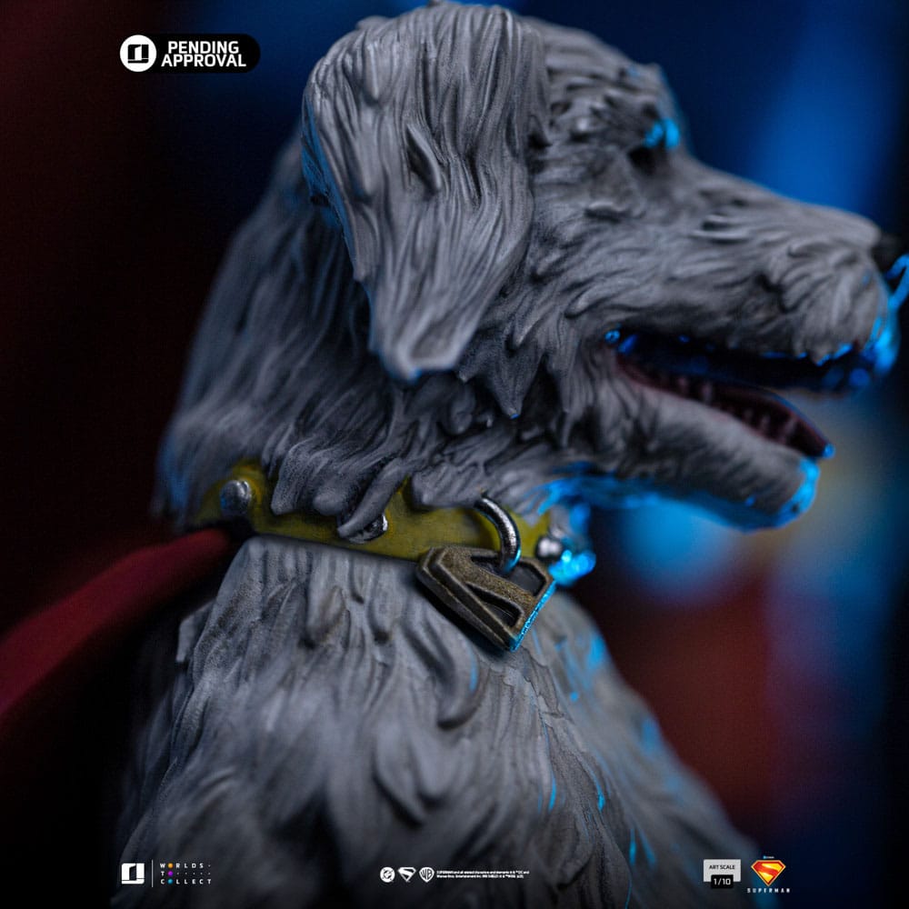 Superman Legacy Estátua 1/10 Art Scale Superman & Krypto 32 cm