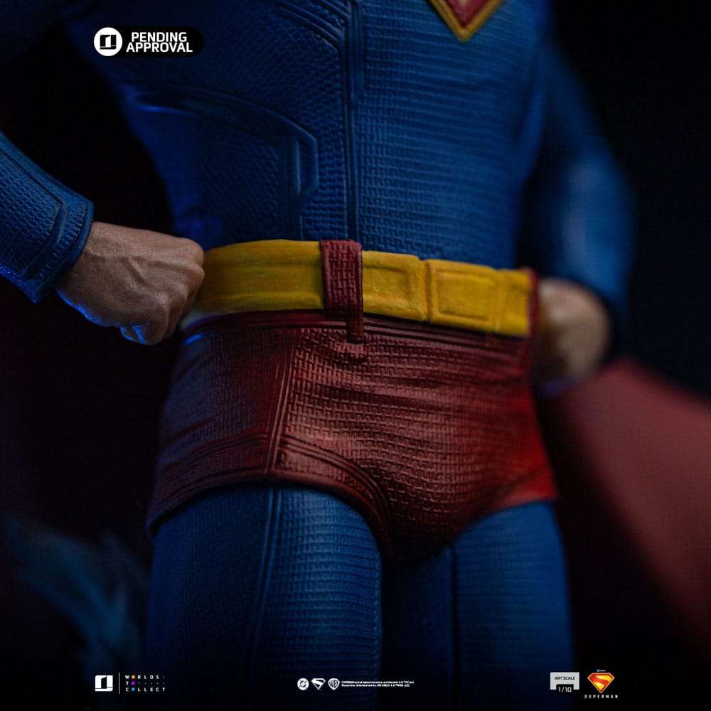 Superman Legacy Estátua 1/10 Art Scale Superman & Krypto 32 cm