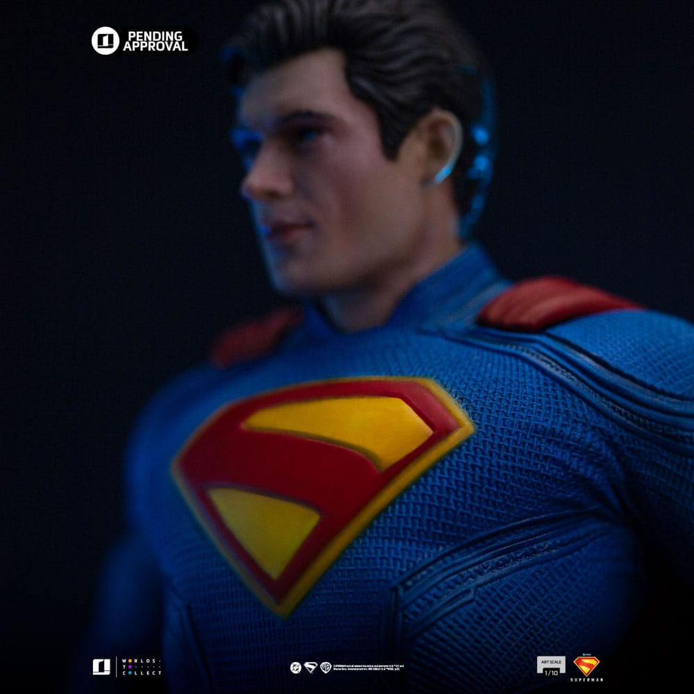 Superman Legacy Estátua 1/10 Art Scale Superman & Krypto 32 cm