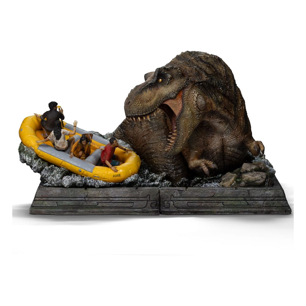 Jurassic World: Rebirth Estatua 1/20 Demi Art Scale  T-Rex River Attack 22 cm Frikytopia
