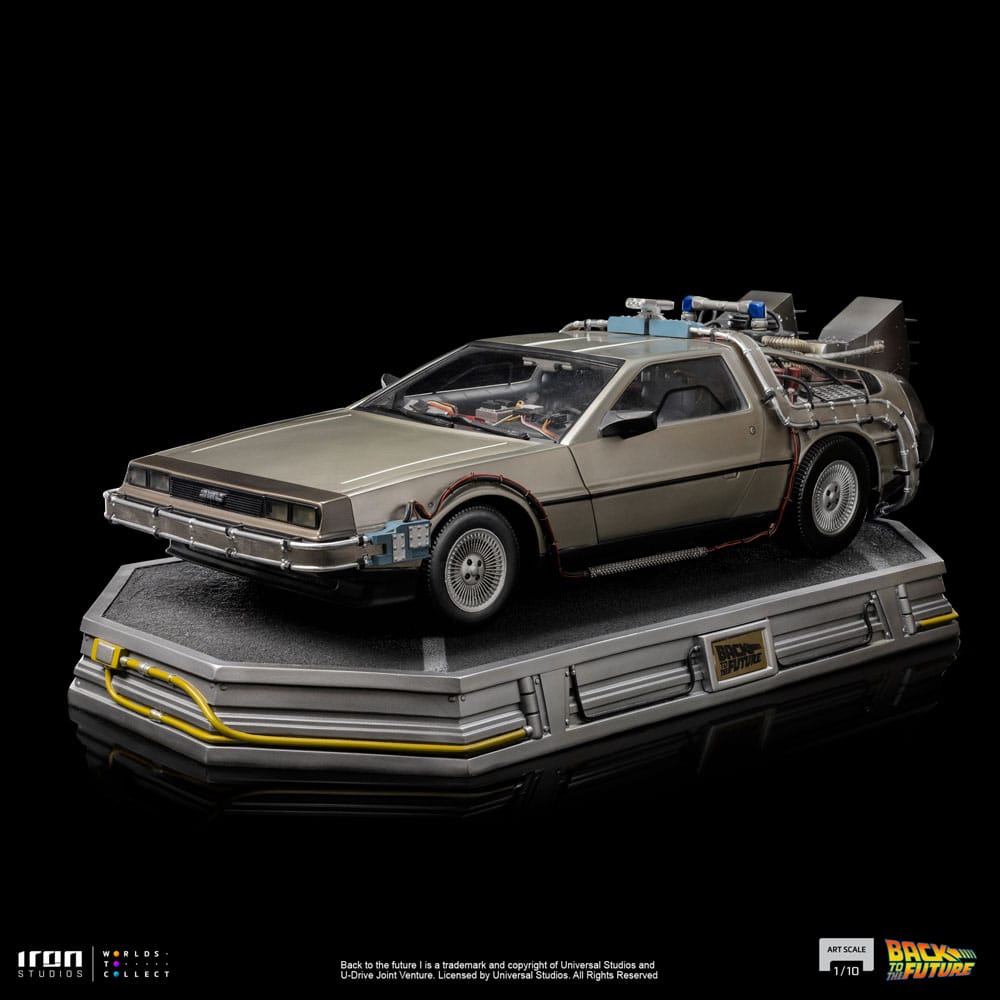 De Volta para o Futuro Estátua 1/10 Art Scale DeLorean 53 cm