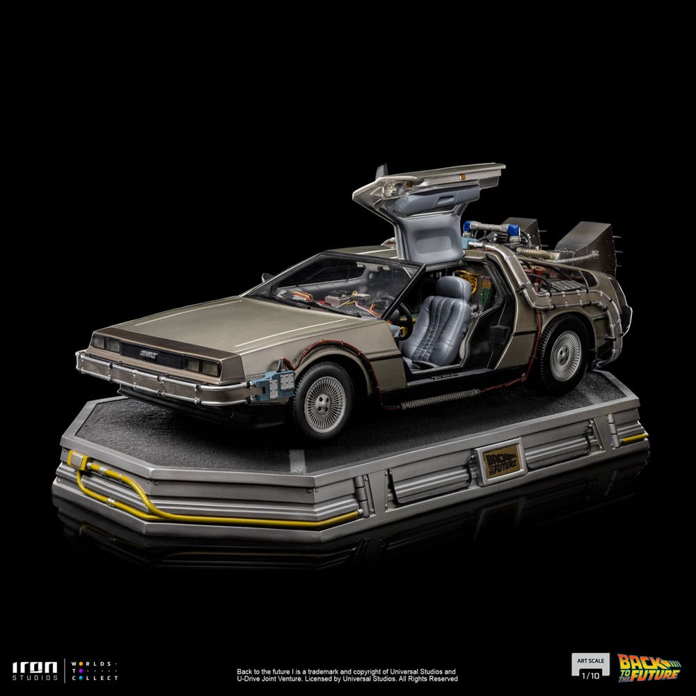 De Volta para o Futuro Estátua 1/10 Art Scale DeLorean 53 cm