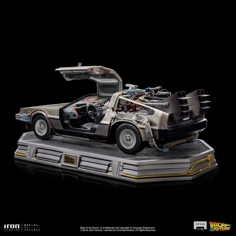 De Volta para o Futuro Estátua 1/10 Art Scale DeLorean 53 cm