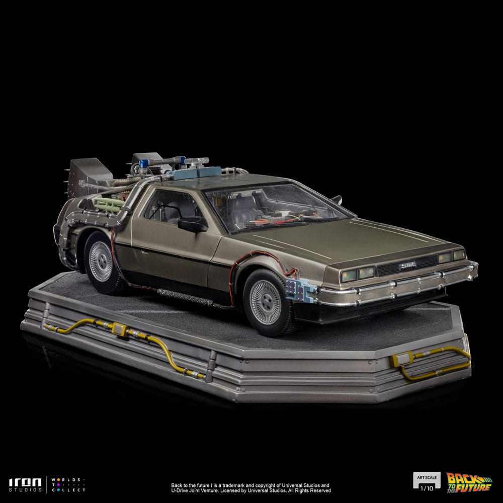 De Volta para o Futuro Estátua 1/10 Art Scale DeLorean 53 cm
