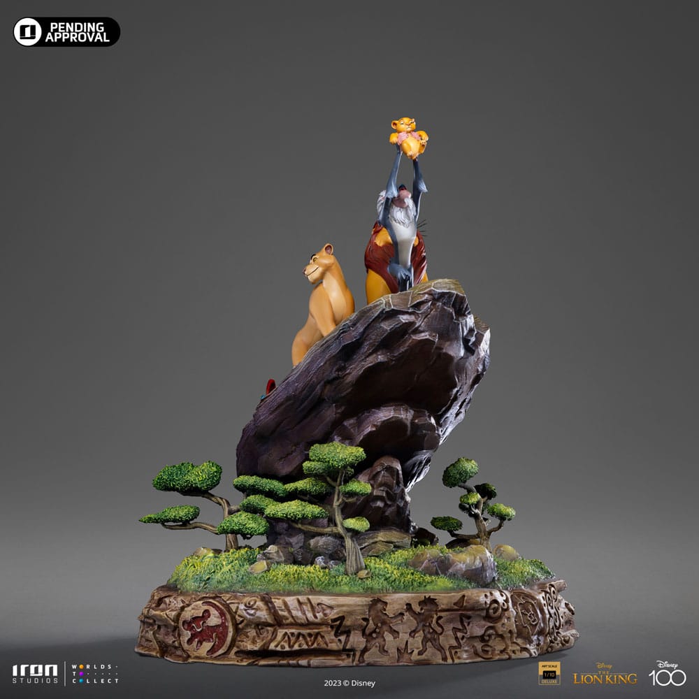 Disney Estátua 1/10 Deluxe Art Scale O Rei Leão 34 cm
