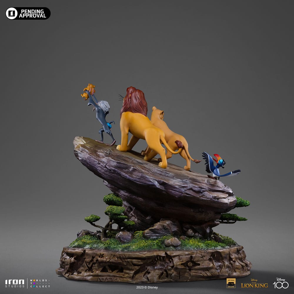 Disney Estátua 1/10 Deluxe Art Scale O Rei Leão 34 cm