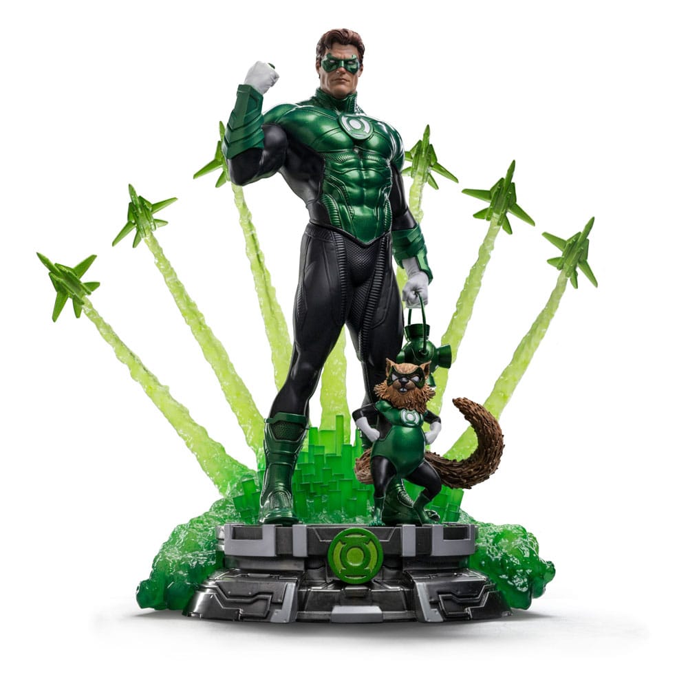 DC Comics Estátua Art Scale Deluxe 1/10 Green Lantern Unleashed 24 cm