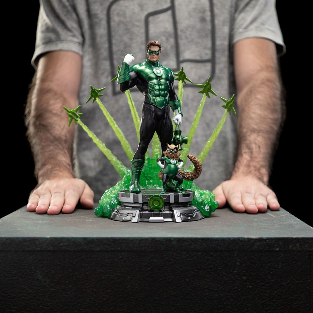 DC Comics Estátua Art Scale Deluxe 1/10 Green Lantern Unleashed 24 cm
