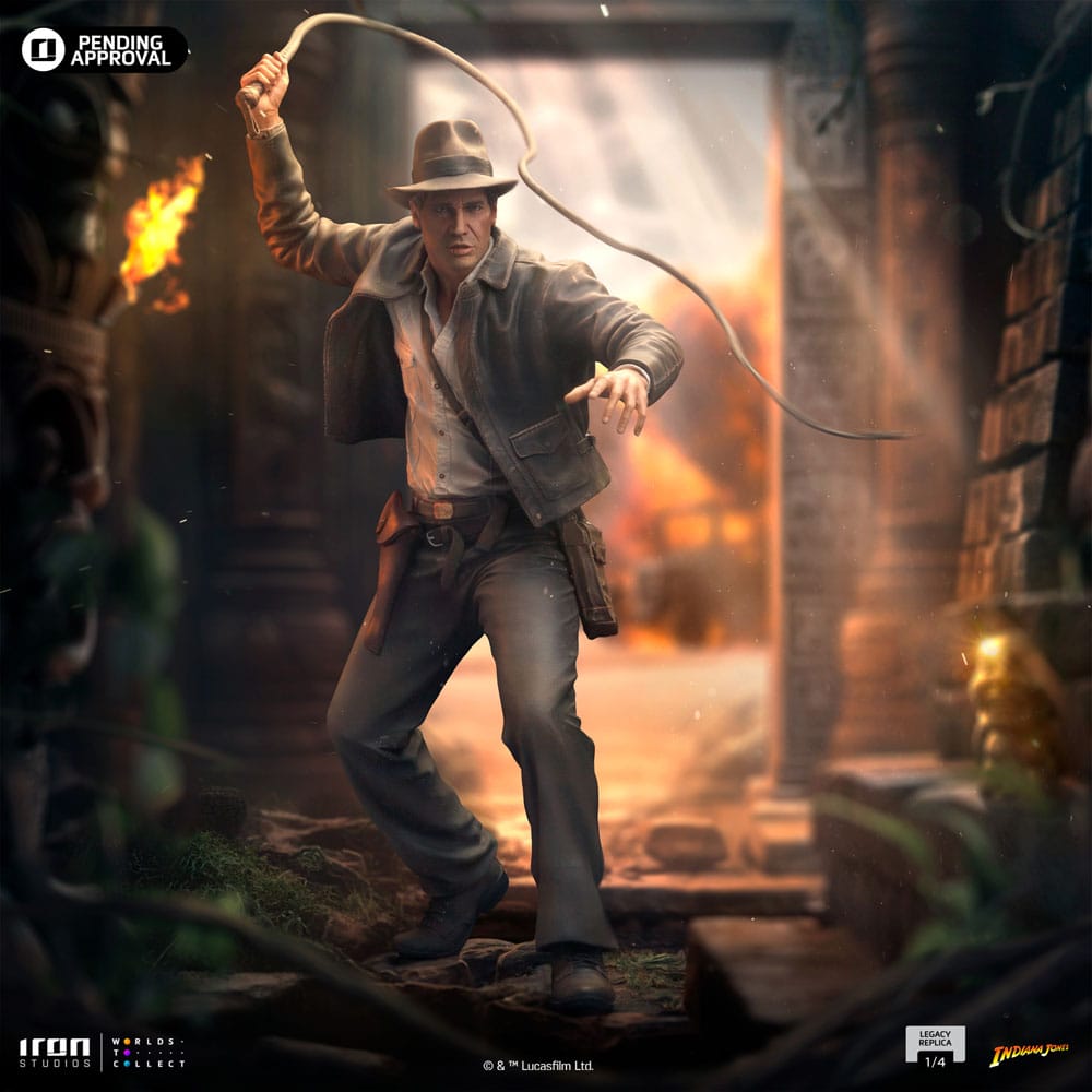 Indiana Jones Estátua Legacy Replica 1/4 Indiana Jones 61 cm