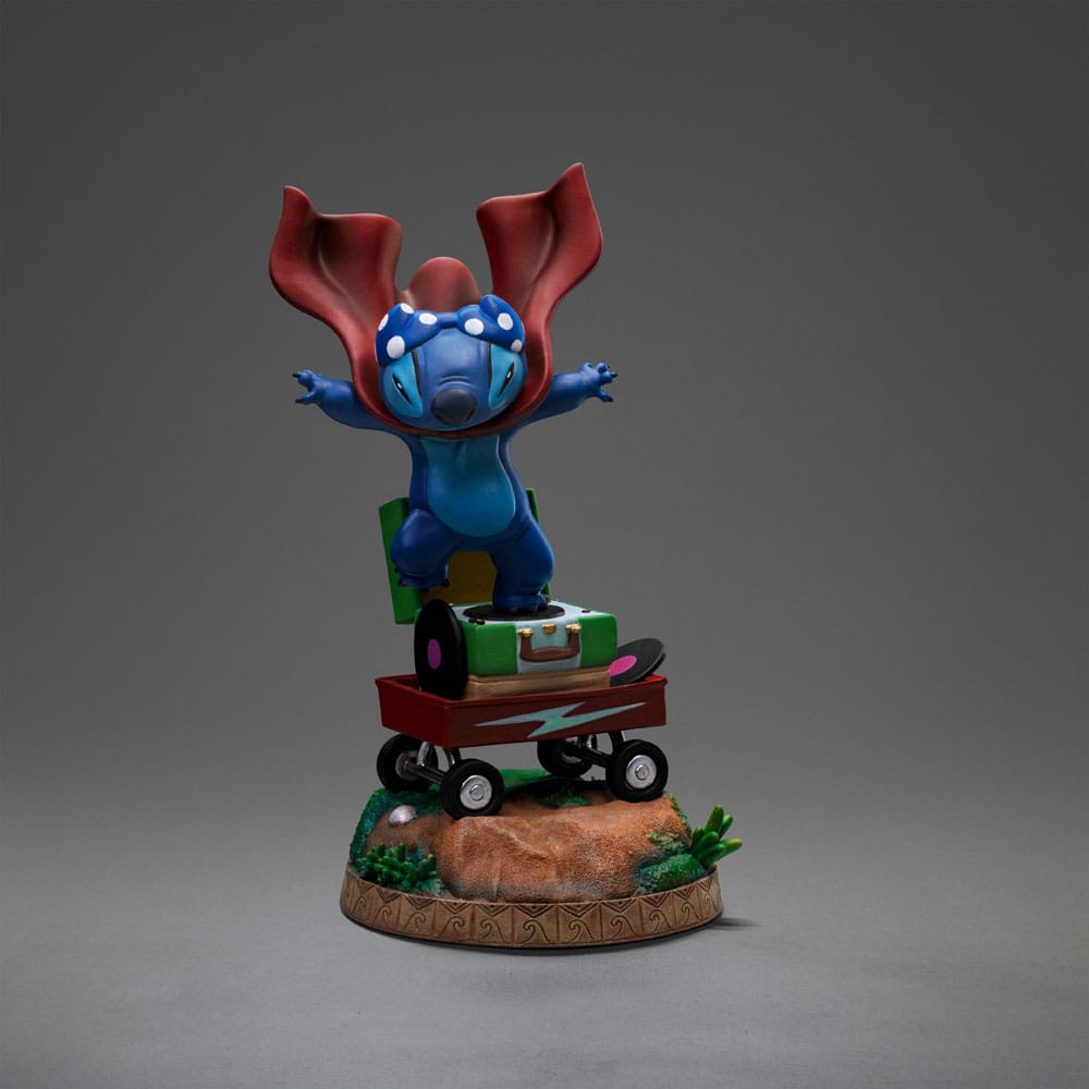 Lilo & Stitch Estatua 1/10 Art Scale Stitch Laundry 19 cm