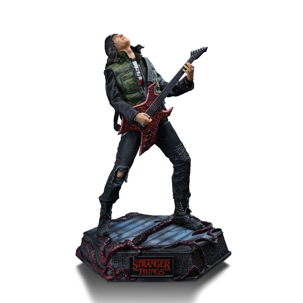Stranger Things Estátua 1/10 Deluxe Art Scale Eddie Munson 20 cm