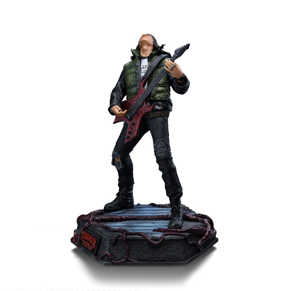 Stranger Things Estátua 1/10 Deluxe Art Scale Eddie Munson 20 cm