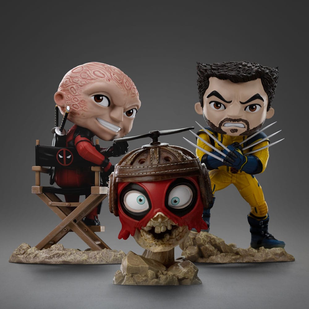 Deadpool & Wolverine Minifigura Mini Co. PVC Wolverine Unmasked 14 cm