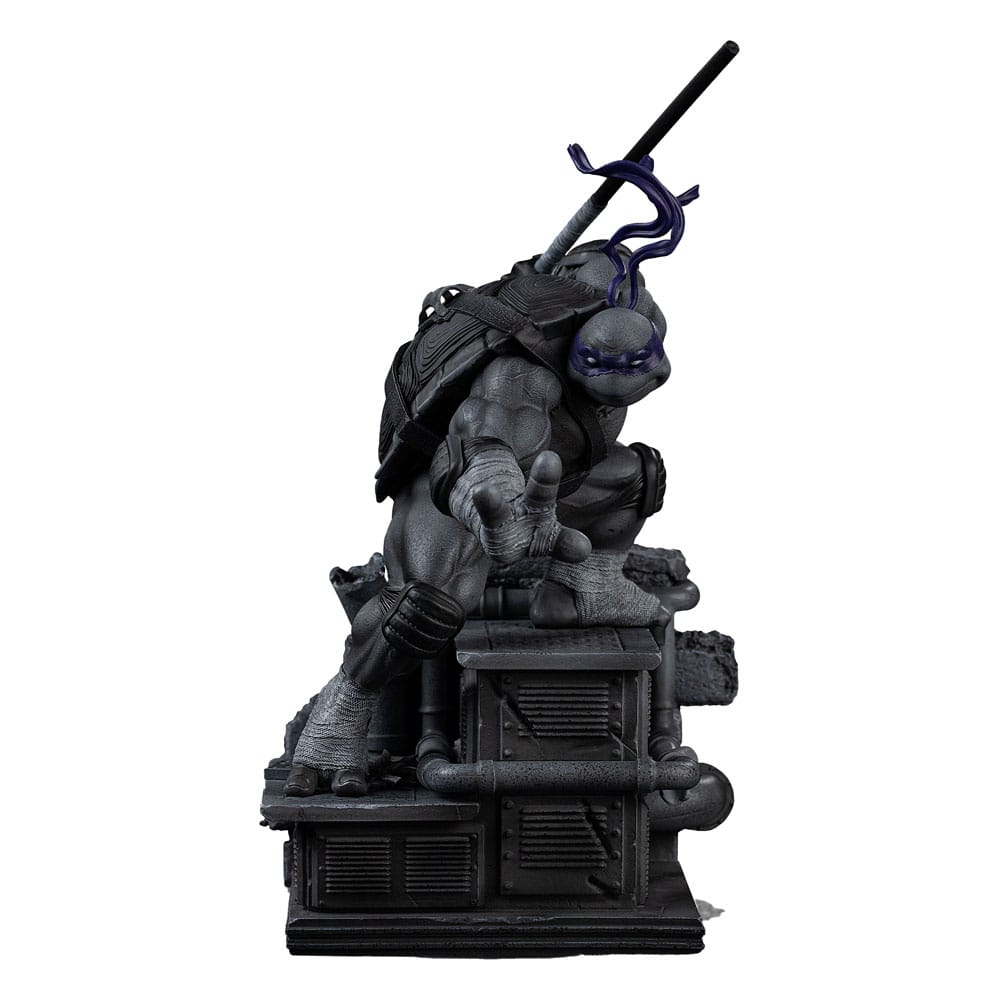 Tortugas Ninja Estatua 1/10 Art Scale Donatello Black and White Variant 26 cm heo exclusive Frikytopia
